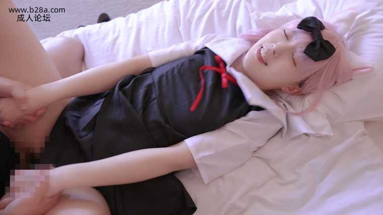 美颜渲染 #cosplay #藤原千花 #猫耳.jpg