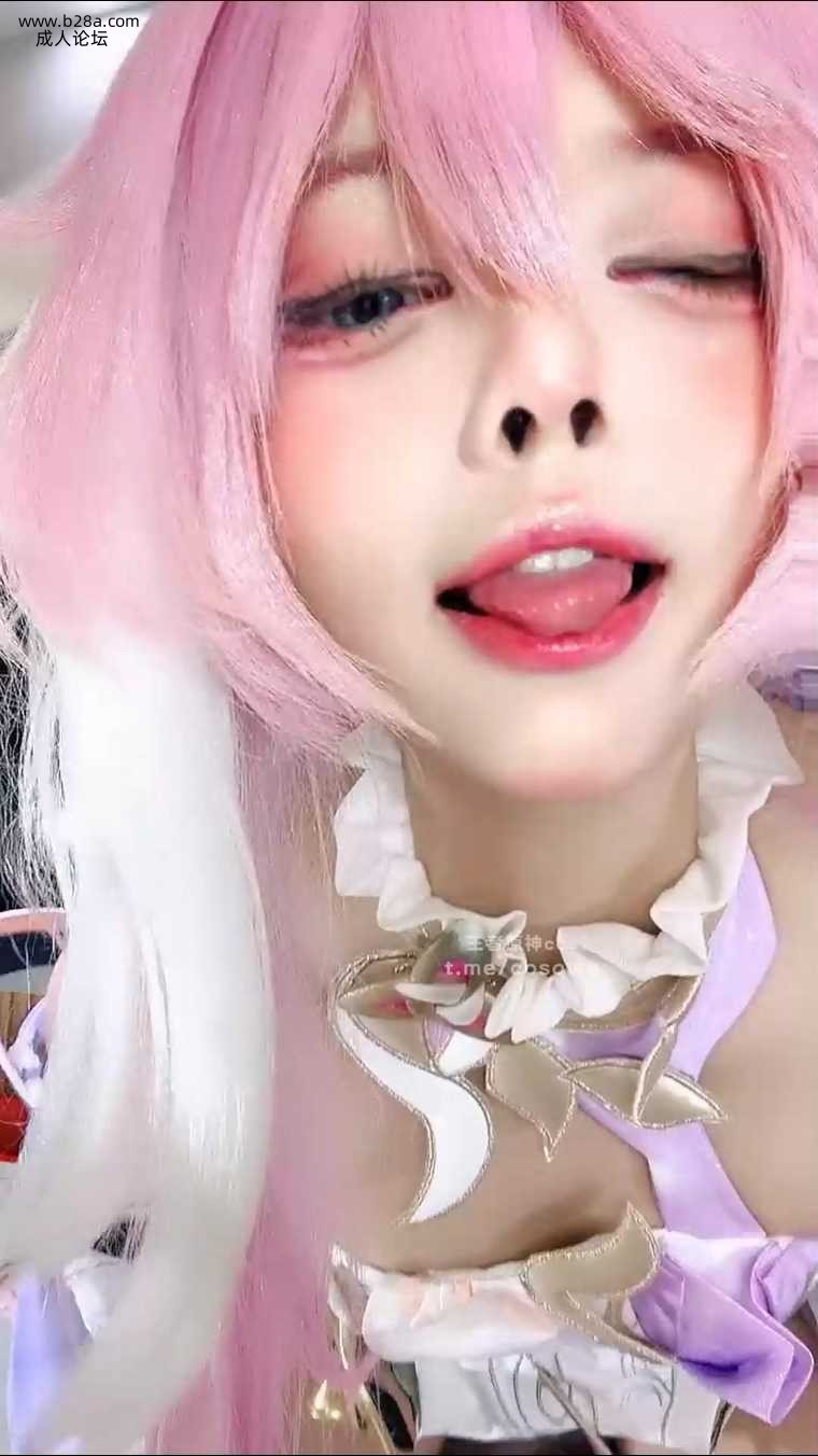 张晚萌 cos 爱莉希雅 少司缘 超美女主播 露脸 淫语自慰 33v合集已更内群1.jpg