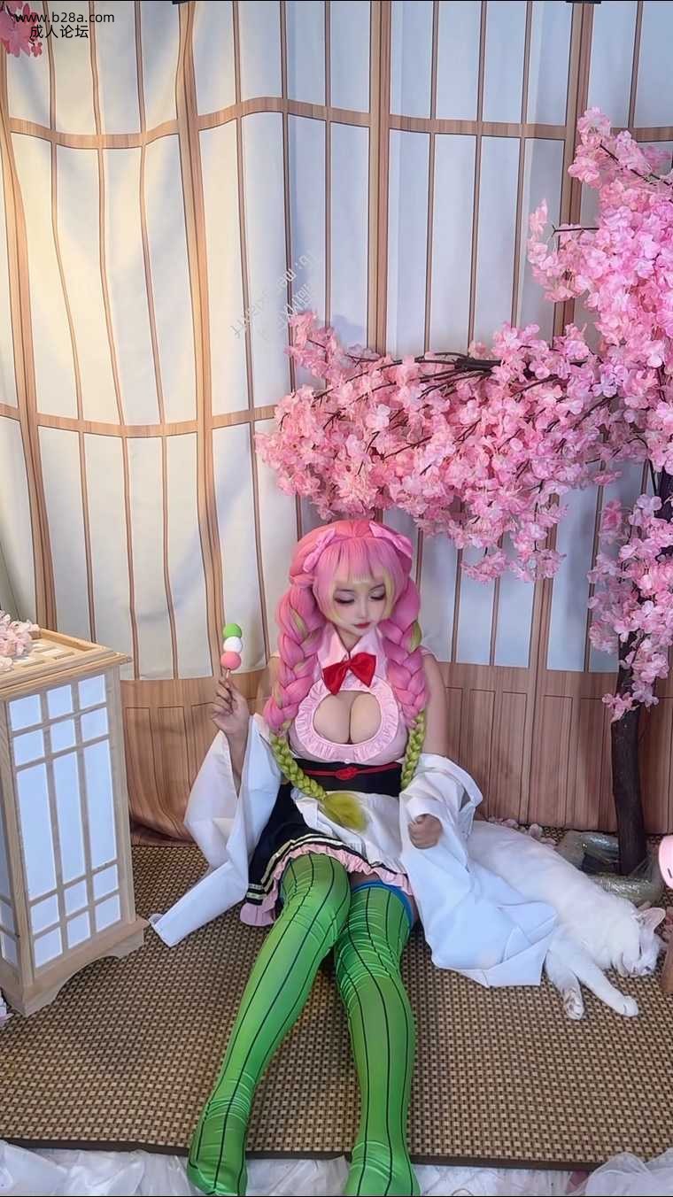 香草奶喵 cos 花火 少司缘 淫荡擦边写真(1).jpg