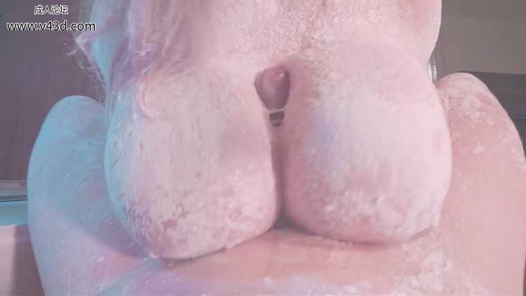 ❤️❤️❤️顶级超绝巨乳波霸「LilyKoti」烘焙翻车面粉洒满身，巨乳裹面粉另类乳交，.jpg