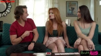 ❤️Fun and Games with Step Sis Truth or Dare Blowjob Porn feat. Liz Jordan by B