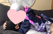 ホ〇ライブ 紫〇シ〇ン(制服)コス FANTIA限定プレイ(キス)