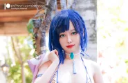 Cosplay Arty亞緹 Yelan 夜蘭 Genshin Set.02
