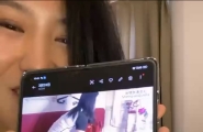 #主播 真演员替身网红 沈樵小朋友 一字马劈腿~道具自慰