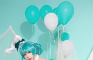 Cosplay Nyako喵子 初音白兔