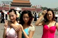 三位咩咩游玩紫禁城