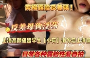 ❤️❤️究极靂脸反差婊！上海高颜值留学生【小荷】海外恋上洋屌，日常各种露脸性爱自