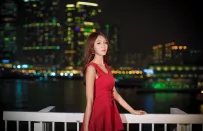Winnie小雪-火紅夜拍攝影寫真集