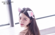 新晋美模安妮baby粉色蕾丝连体衣