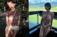 ❤️摄象头破解泄密，高颜值巨乳人妻网红【梁梁】夫妻家中激情性爱被曝光，怀孕期间也不休息❤️